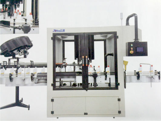 kaufen Nichtmetallische Rotations-automatische Verschlussmaschine PLC-gesteuerte Flasche Online-Herstellung