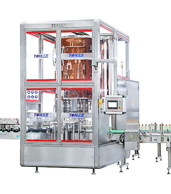 kaufen 8 10 12 Köpfe Automatische Verschlussmaschine Drehpumpe 6000BPH Online-Herstellung