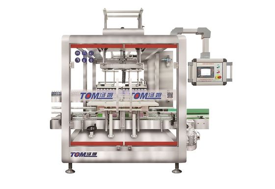 kaufen Edelstahl 304 Automatische Abholfflasche Top-Load Case Packer Online-Herstellung