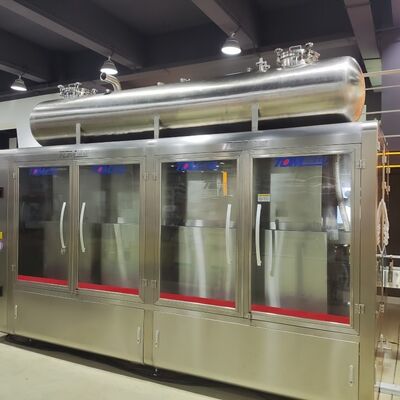 kaufen 1-5L Beschichtungs-Füllleitung 1000-5000BPH 1000ml-5000ml online manufacture