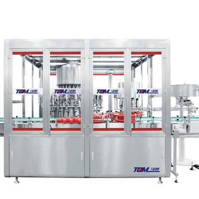 kaufen Runde und eckige Flaschen geeignete Pestizid-Abfüllmaschine 220V 50Hz Stromversorgung Langlebige Flüssigkeitsabfüllanlage online manufacture