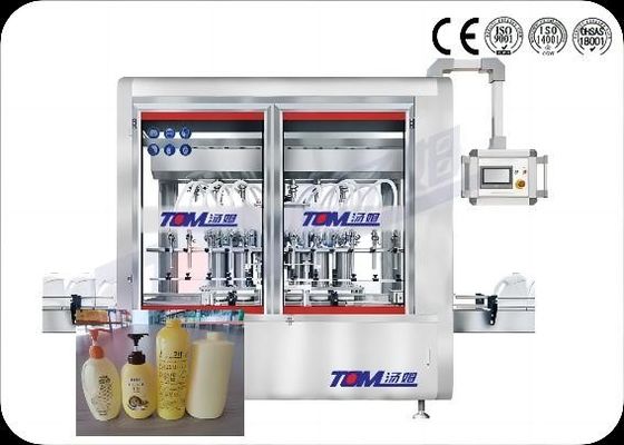 Körperpflegeprodukt Shampoo-Füllmaschine PLC-gesteuert automatisch 100ML-1L