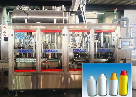 Verfolgungsart Automatische Monoblock-Füllmaschine für Plastikflaschen