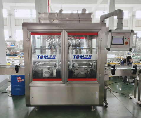 100 ml-1L 8 Düsen automatische PLC-gesteuerte chemische Verpackungsmaschine für Ethylalkohol