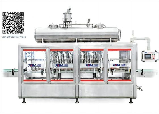 Automatische Schmierstofffüllmaschine mit PLC-Steuerung 1L-5L Lineartyp