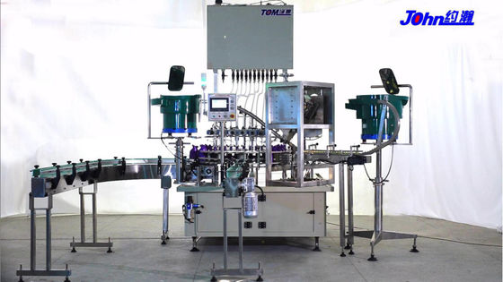 Drehmaschine zur Füllung mit Desinfektionsmitteln 1200BPH 3 in 1 Füllmaschine