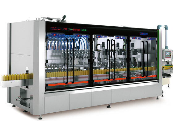 Servomotor Monoblock-Füllmaschine für die Konstruktion von Proben und geeigneten Flaschendurchmesser