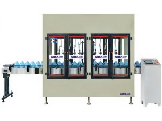 500ml-3000ml Korrosionsbest&auml;ndige Nichtmetall-Bleichmittel-Abf&uuml;ll- und Verschlie&szlig;maschine 2