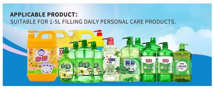 Fortgeschrittene Tracking-Kolbenf&uuml;llmaschine f&uuml;r die Handdesinfektionsmittelproduktion 2