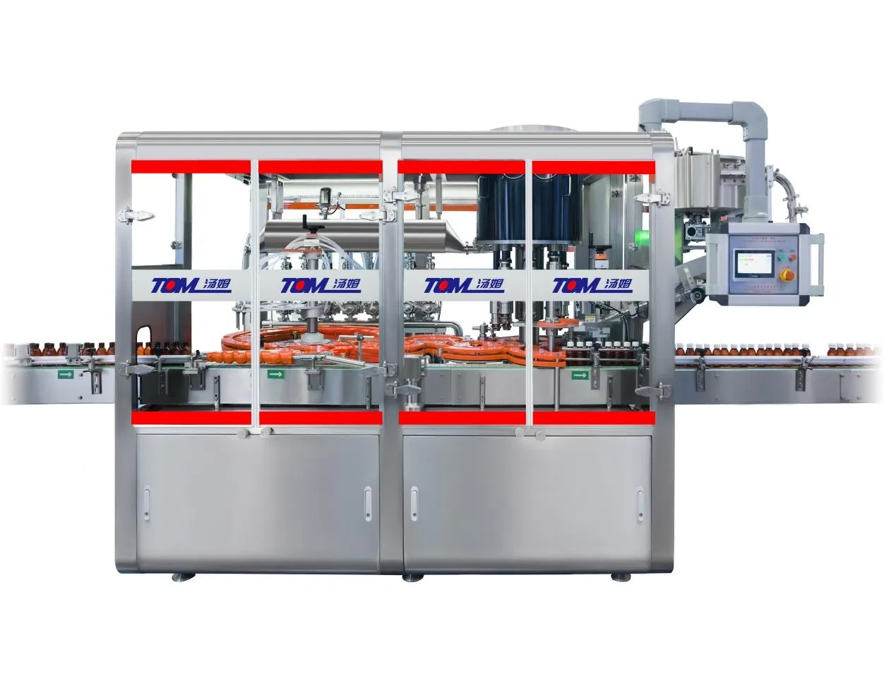 Fortgeschrittene Tracking-Kolbenf&uuml;llmaschine f&uuml;r die Handdesinfektionsmittelproduktion 4